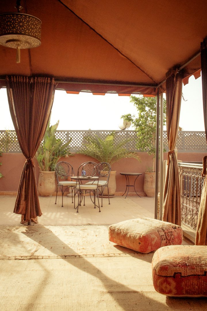 Terrasse sur les toits