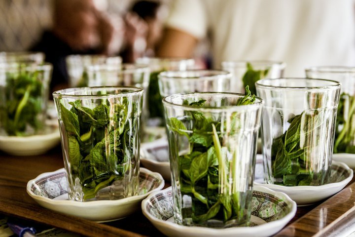 Thé à la menthe