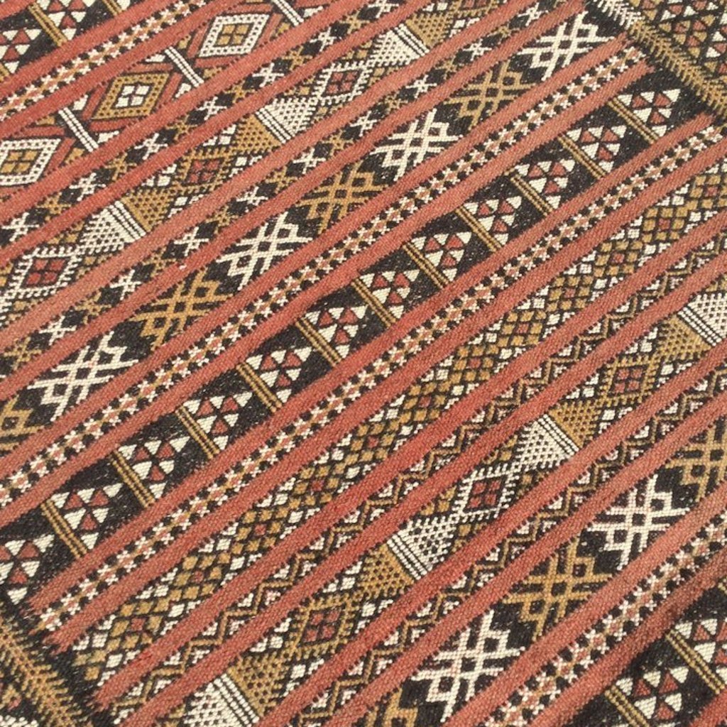 Tapis Beni Ouarain, laine écrue, 200 x 300 cm