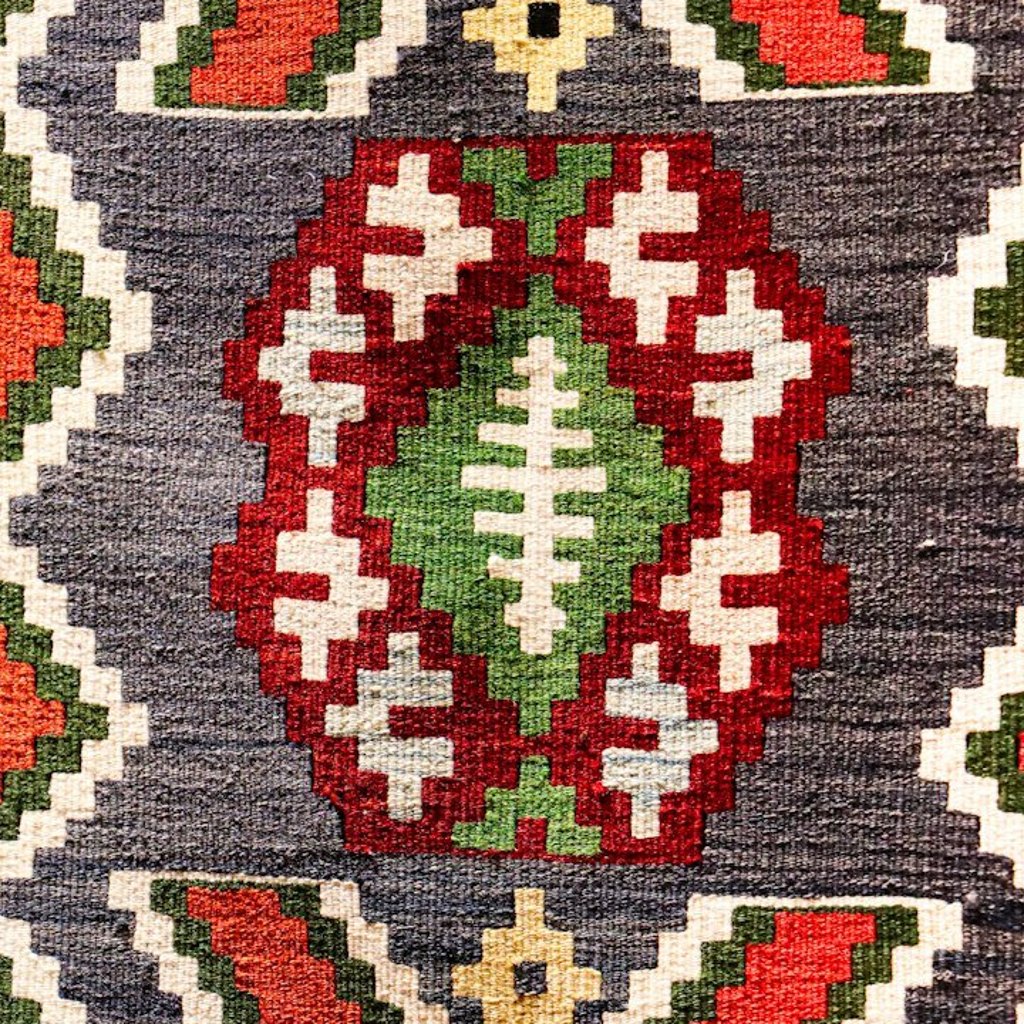 Tapis Azilal, motifs berbères, 160 x 230 cm